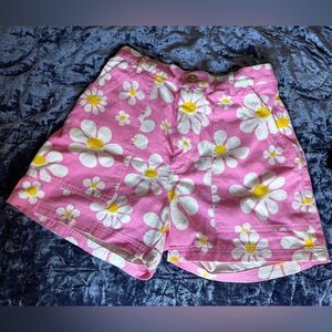 Big Bud Press Pink Daisy Work Shorts Medium